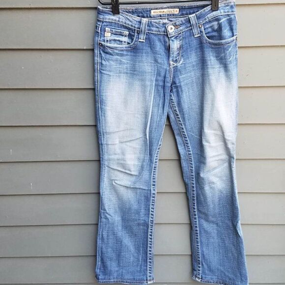Big Star Maddie Mid Rise Boot Cut Jeans Size 28L - Picture 1 of 9